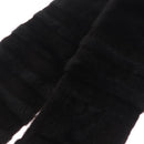LOUIS VUITTON Scarf Black LV Auth ka7243M-8