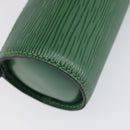LOUIS VUITTON Epi Soufflot Pouch Green LV Auth ka7245-13