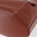 LOUIS VUITTON Epi Sac De Paul PM Shoulder Bag Brown M80203 LV Auth ka7246-13