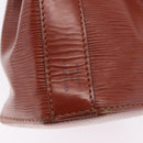 LOUIS VUITTON Epi Sac De Paul PM Shoulder Bag Brown M80203 LV Auth ka7246-16