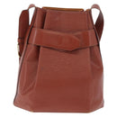 LOUIS VUITTON Epi Sac De Paul PM Shoulder Bag Brown M80203 LV Auth ka7246-2