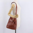 LOUIS VUITTON Epi Sac De Paul PM Shoulder Bag Brown M80203 LV Auth ka7246-23