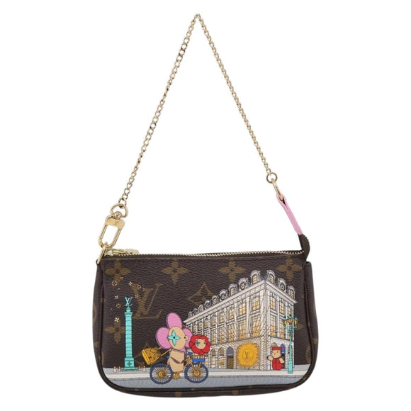 LOUIS VUITTON Vivienne Mini Pochette Accessoires Pouch M81760 LV Auth ka7248M