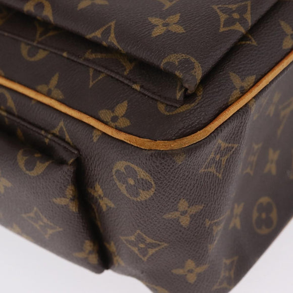 LOUIS VUITTON Monogram Multipli Cite Shoulder Bag M51162 LV Auth ka7251A