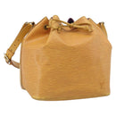 LOUIS VUITTON Epi Petit Noe Shoulder Bag Yellow M44109 LV Auth ka7253-1