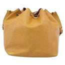 LOUIS VUITTON Epi Petit Noe Shoulder Bag Yellow M44109 LV Auth ka7253-3