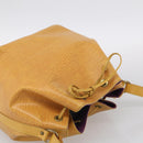 LOUIS VUITTON Epi Petit Noe Shoulder Bag Yellow M44109 LV Auth ka7253-6