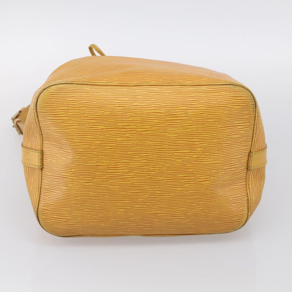 LOUIS VUITTON Epi Petit Noe Shoulder Bag Yellow M44109 LV Auth ka7253