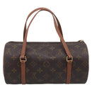 LOUIS VUITTON Monogram Papillon 26 Hand Bag M51386 LV Auth ka7254-3