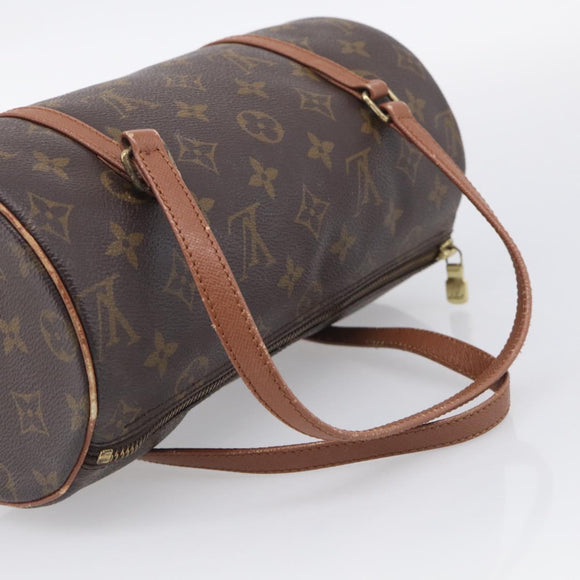 LOUIS VUITTON Monogram Papillon 26 Hand Bag M51386 LV Auth ka7254