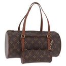 LOUIS VUITTON Monogram Papillon 30 Hand Bag M51365 LV Auth ka7255A-1