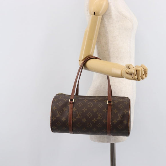 LOUIS VUITTON Monogram Papillon 30 Hand Bag M51365 LV Auth ka7256