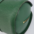 LOUIS VUITTON Epi Soufflot Hand Bag Green M52224 LV Auth ka7257-12