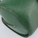 LOUIS VUITTON Epi Soufflot Hand Bag Green M52224 LV Auth ka7257-15