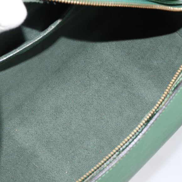 LOUIS VUITTON Epi Soufflot Hand Bag Green M52224 LV Auth ka7257