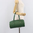 LOUIS VUITTON Epi Soufflot Hand Bag Green M52224 LV Auth ka7257-25