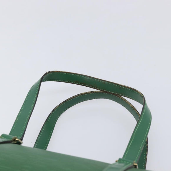 LOUIS VUITTON Epi Soufflot Hand Bag Green M52224 LV Auth ka7257