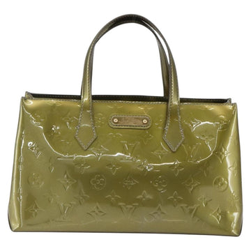 LOUIS VUITTON Monogram Vernis Wilshire PM Bag Gris Art Deco M91627 Auth ka726 - 0