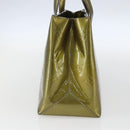 LOUIS VUITTON Monogram Vernis Wilshire PM Bag Gris Art Deco M91627 Auth ka726-5