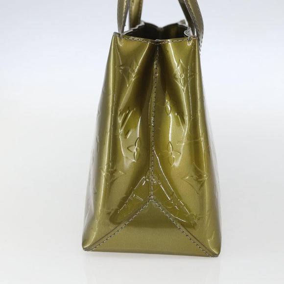 LOUIS VUITTON Monogram Vernis Wilshire PM Bag Gris Art Deco M91627 Auth ka726