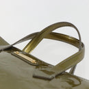 LOUIS VUITTON Monogram Vernis Wilshire PM Bag Gris Art Deco M91627 Auth ka726-8