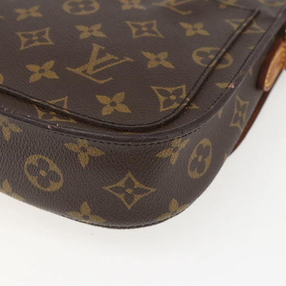 LOUIS VUITTON Monogram Saint Cloud MM Shoulder Bag M51243 LV Auth ka729