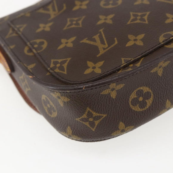LOUIS VUITTON Monogram Saint Cloud MM Shoulder Bag M51243 LV Auth ka729