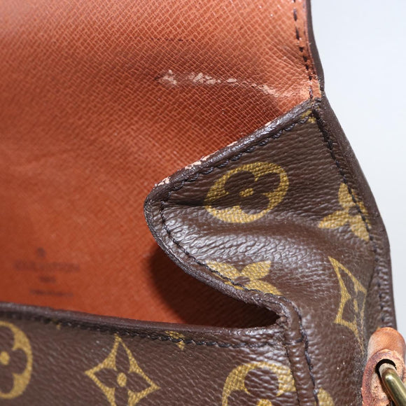 LOUIS VUITTON Monogram Saint Cloud MM Shoulder Bag M51243 LV Auth ka729