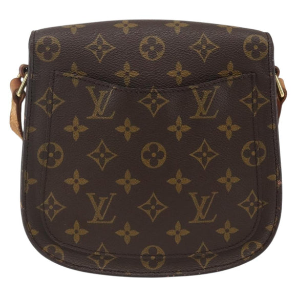 LOUIS VUITTON Monogram Saint Cloud MM Shoulder Bag M51243 LV Auth ka729