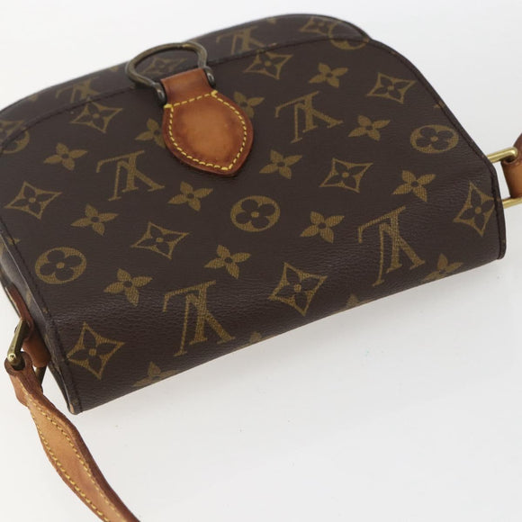 LOUIS VUITTON Monogram Saint Cloud MM Shoulder Bag M51243 LV Auth ka729