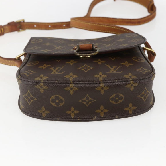 LOUIS VUITTON Monogram Saint Cloud MM Shoulder Bag M51243 LV Auth ka729