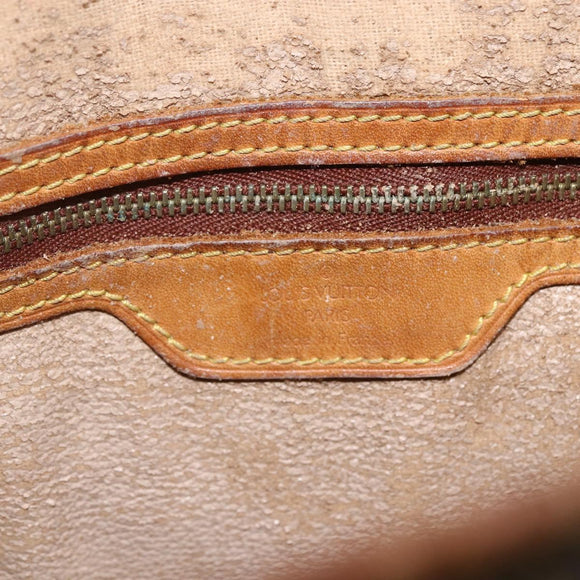 LOUIS VUITTON Monogram Bucket GM Shoulder Bag M42236 LV Auth ka730