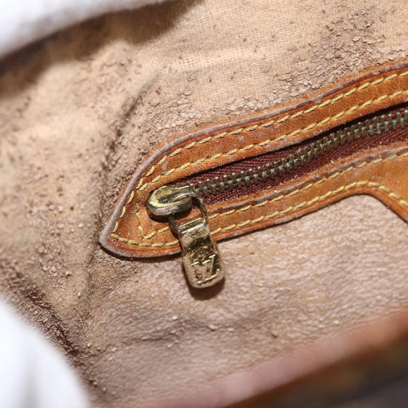 LOUIS VUITTON Monogram Bucket GM Shoulder Bag M42236 LV Auth ka730