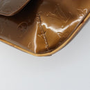 LOUIS VUITTON Monogram Vernis Thompson Street Bag Bronze M91124 LV Auth ka732-14