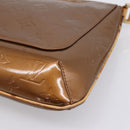 LOUIS VUITTON Monogram Vernis Thompson Street Bag Bronze M91124 LV Auth ka732-15