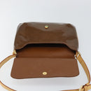 LOUIS VUITTON Monogram Vernis Thompson Street Bag Bronze M91124 LV Auth ka732-17