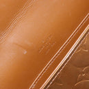 LOUIS VUITTON Monogram Vernis Thompson Street Bag Bronze M91124 LV Auth ka732-18