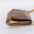 LOUIS VUITTON Monogram Vernis Thompson Street Bag Bronze M91124 LV Auth ka732-4