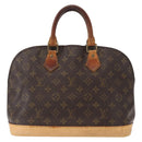 LOUIS VUITTON Monogram Alma Hand Bag M51130 LV Auth ka737-2