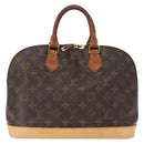 LOUIS VUITTON Monogram Alma Hand Bag M51130 LV Auth ka737-3