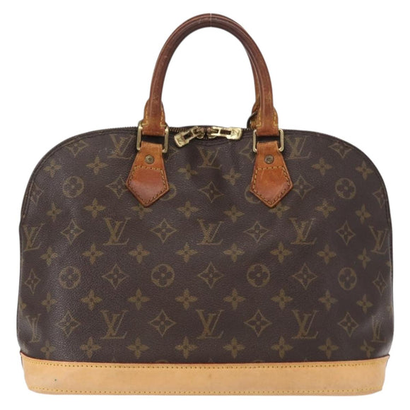 LOUIS VUITTON Monogram Alma Hand Bag M51130 LV Auth ka737