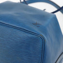 LOUIS VUITTON Epi Petit Noe Shoulder Bag Blue M44105 LV Auth ka741-9