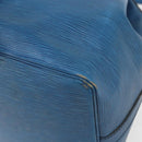 LOUIS VUITTON Epi Petit Noe Shoulder Bag Blue M44105 LV Auth ka741-15