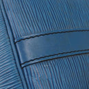 LOUIS VUITTON Epi Petit Noe Shoulder Bag Blue M44105 LV Auth ka741-17