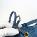 LOUIS VUITTON Epi Petit Noe Shoulder Bag Blue M44105 LV Auth ka741-10