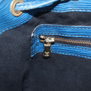 LOUIS VUITTON Epi Petit Noe Shoulder Bag Blue M44105 LV Auth ka741-18