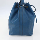 LOUIS VUITTON Epi Petit Noe Shoulder Bag Blue M44105 LV Auth ka741-3