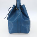 LOUIS VUITTON Epi Petit Noe Shoulder Bag Blue M44105 LV Auth ka741-4