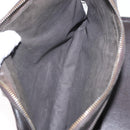 BOTTEGA VENETA INTRECCIATO Clutch Bag Leather Dark Brown Auth ka742-10