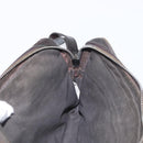 BOTTEGA VENETA INTRECCIATO Clutch Bag Leather Dark Brown Auth ka742-17